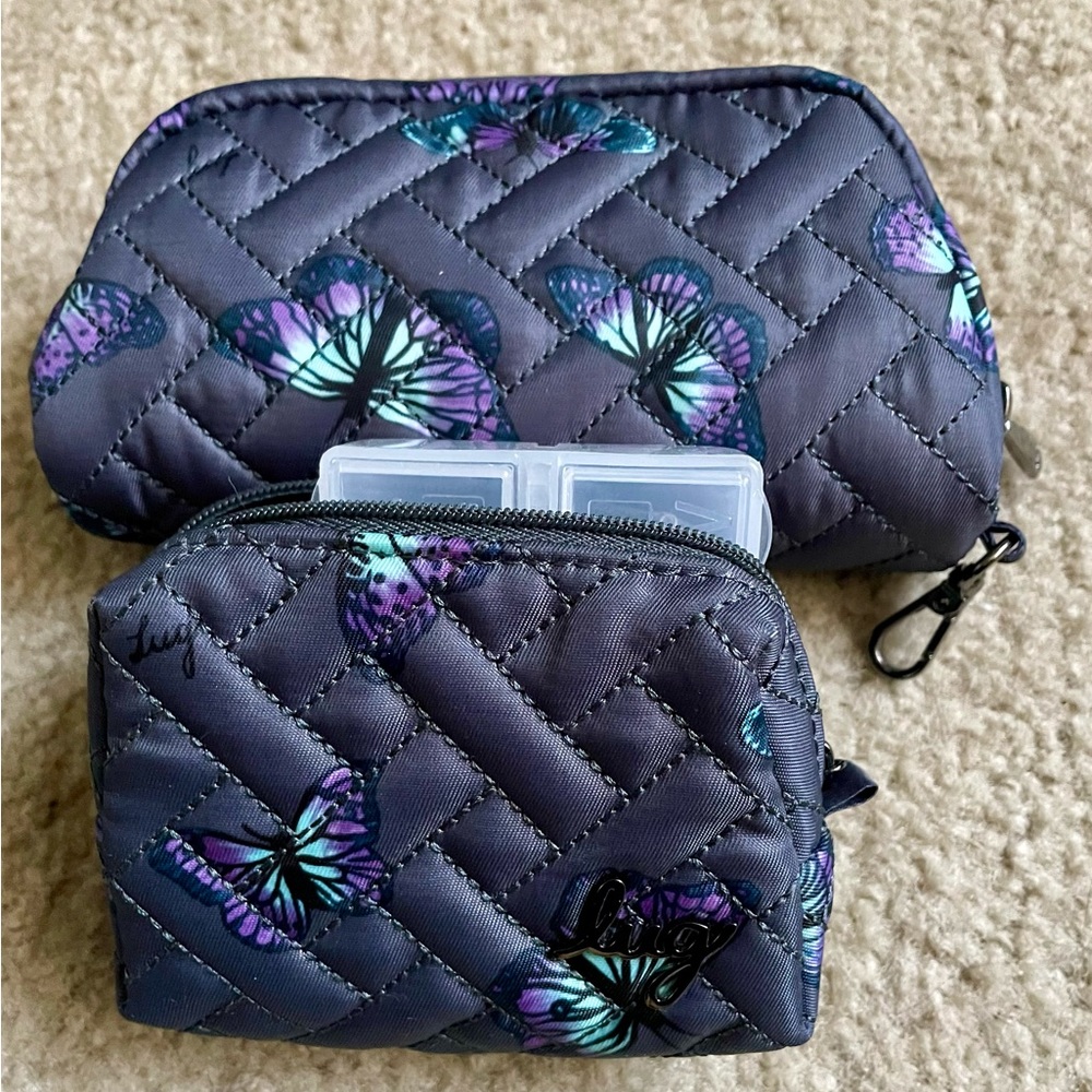 Lug Bobsled Eyeglass Case and Mini Choo Choo Pill Case Set